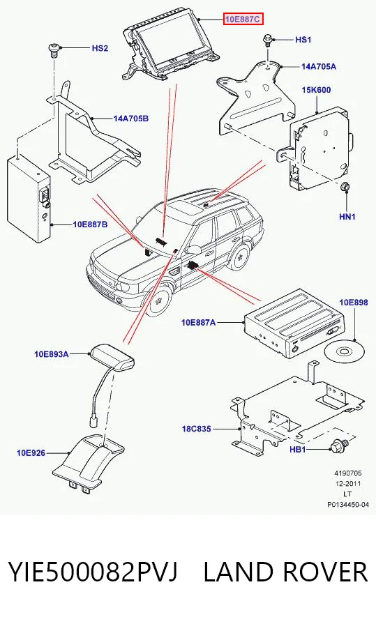 Comprar Pantalla Land Rover Discovery III LR3