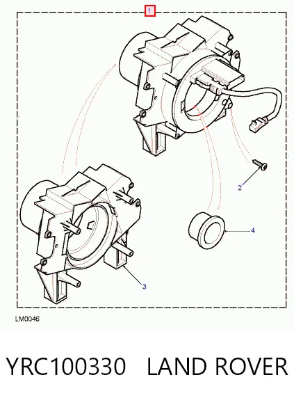 Anillo AIRBAG del volante Land Rover Freelander I