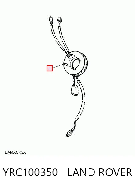 Comprar Anillo de contacto del volante Land Rover Range Rover II LP, P38A a bajo precio