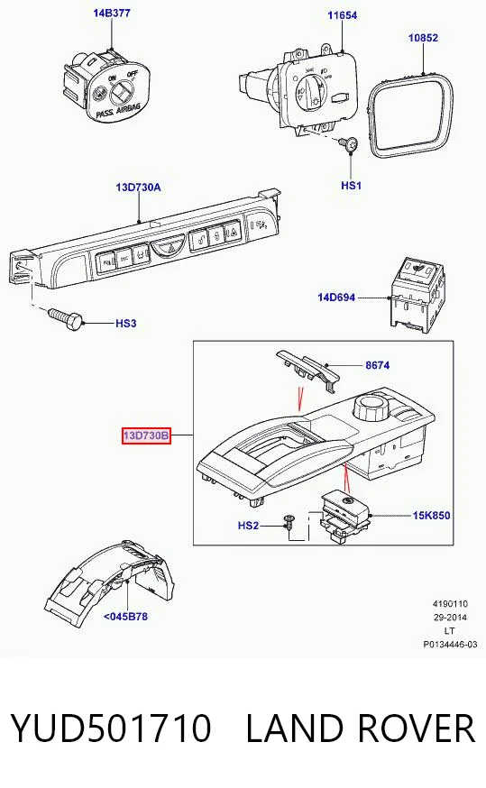 YUD501710 Land Rover
