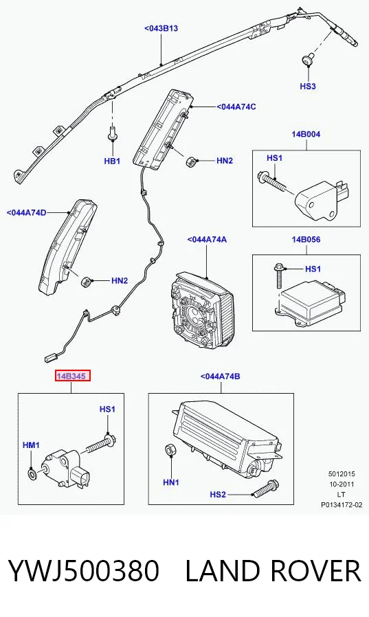 YWJ500380 Land Rover