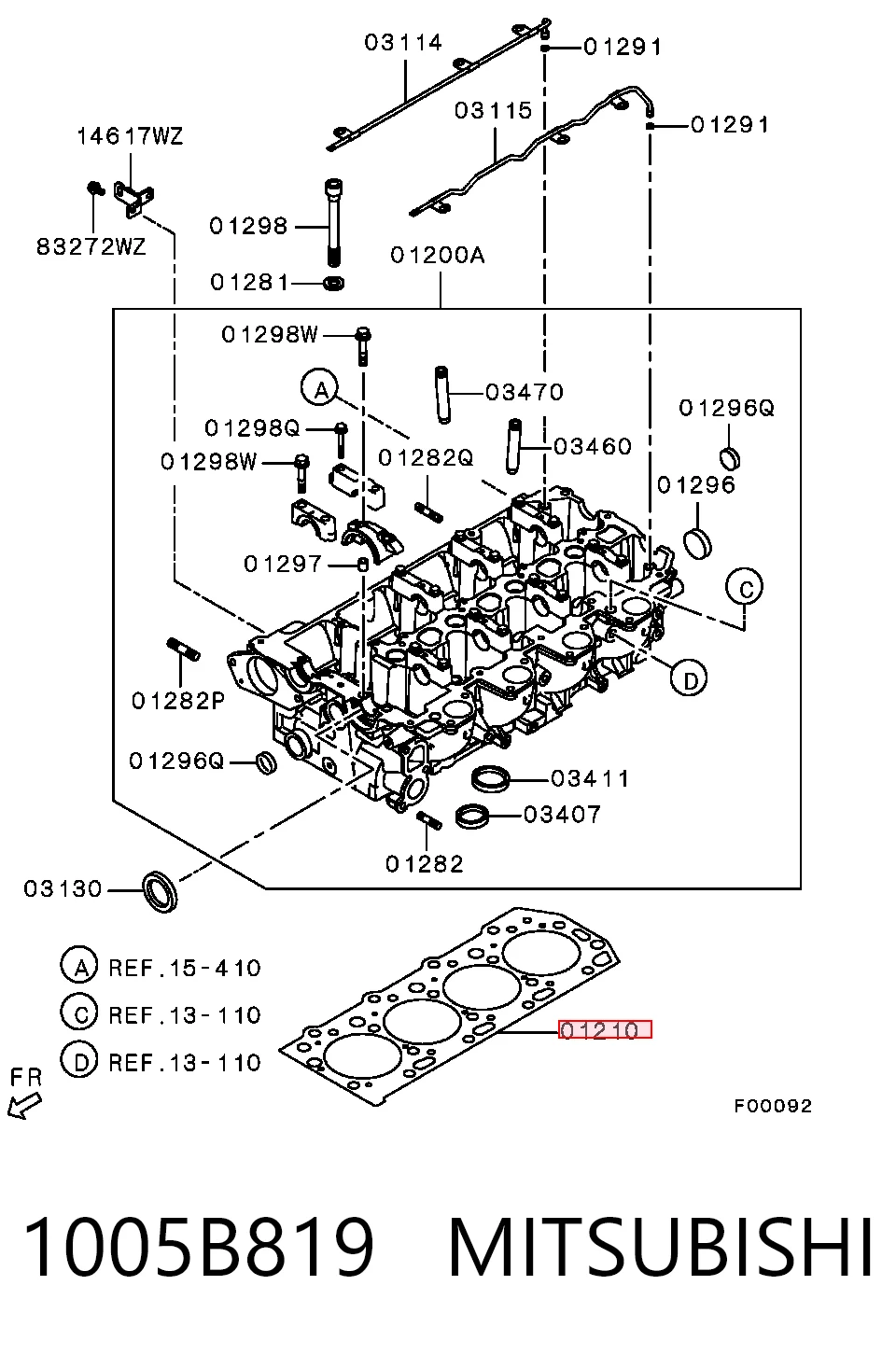 1005B819 Mitsubishi