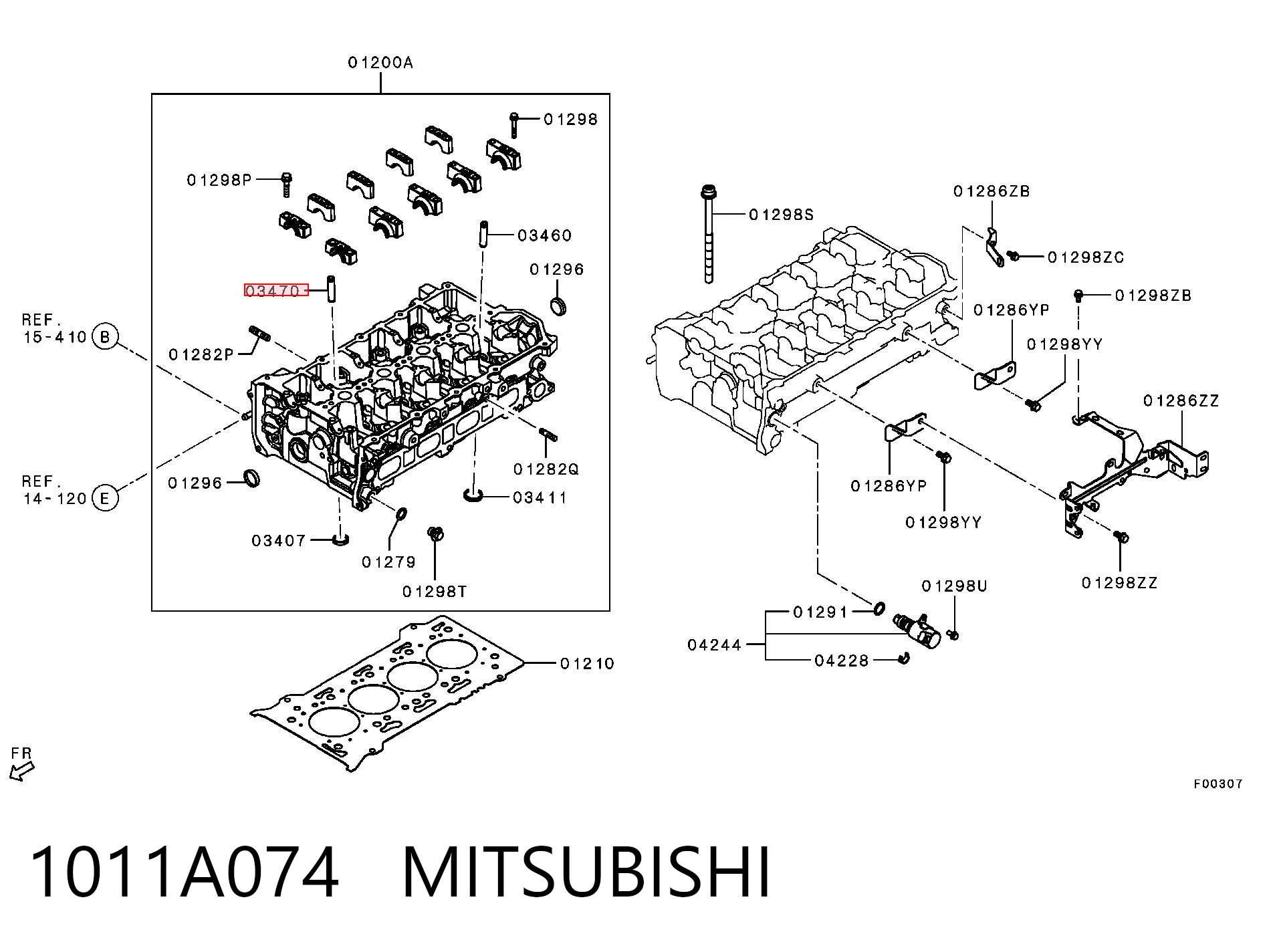 1011A074 Mitsubishi