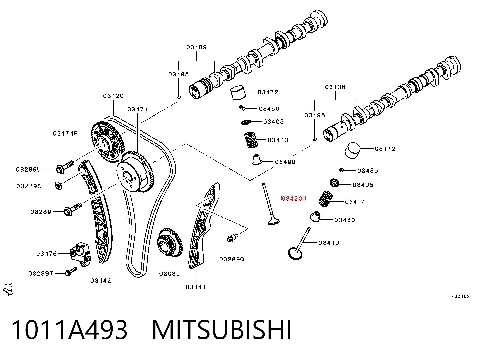 1011A493 Mitsubishi