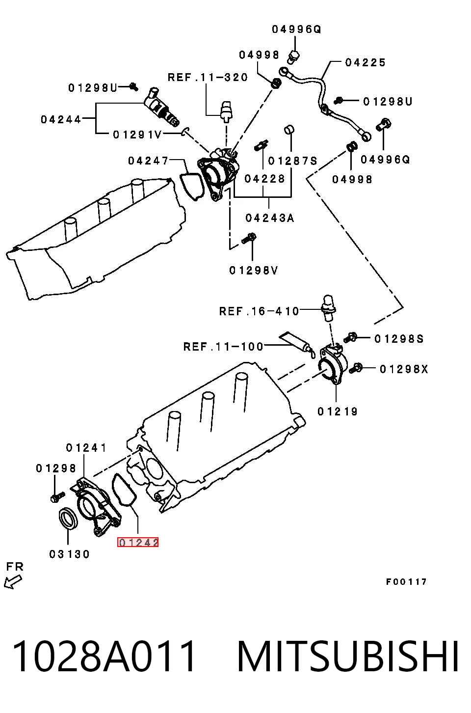 1028A011 Mitsubishi