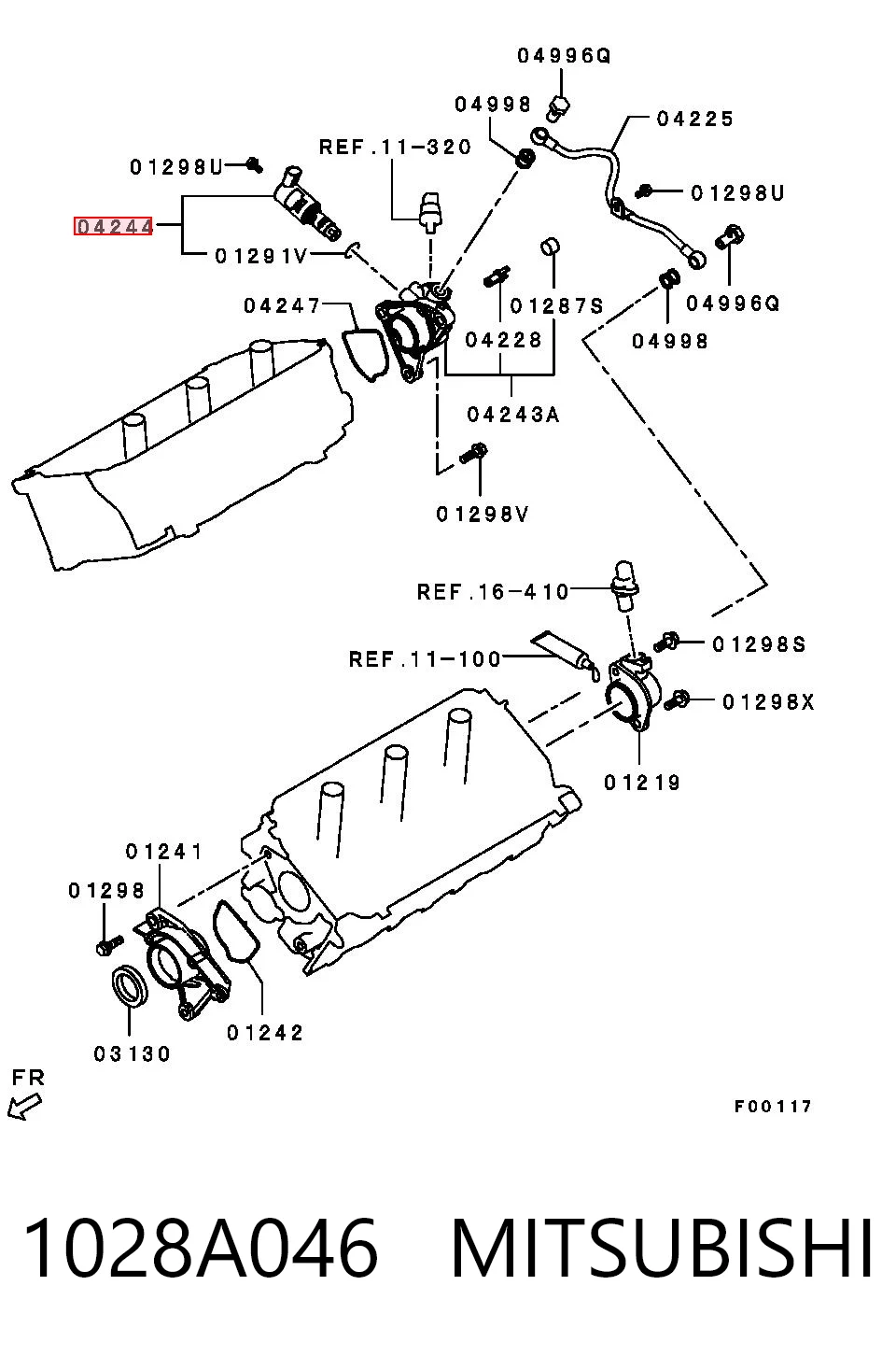 Válvula control, ajuste de levas para Mitsubishi Pajero IV LONG V90