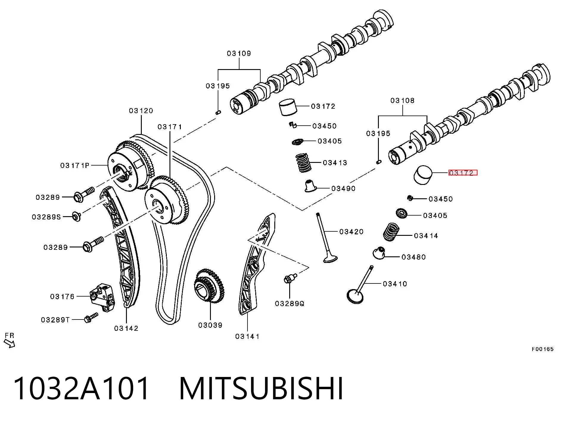 1032A101 Mitsubishi