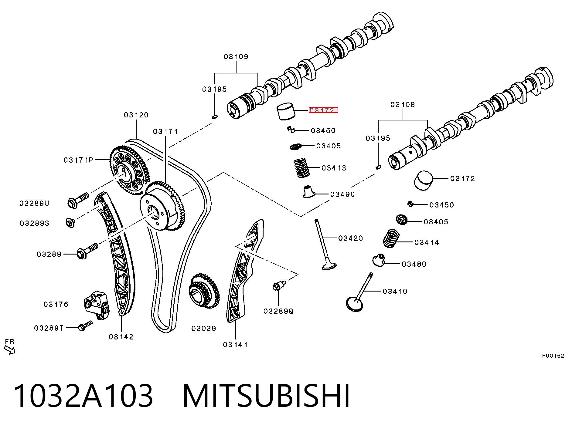 1032A103 Mitsubishi