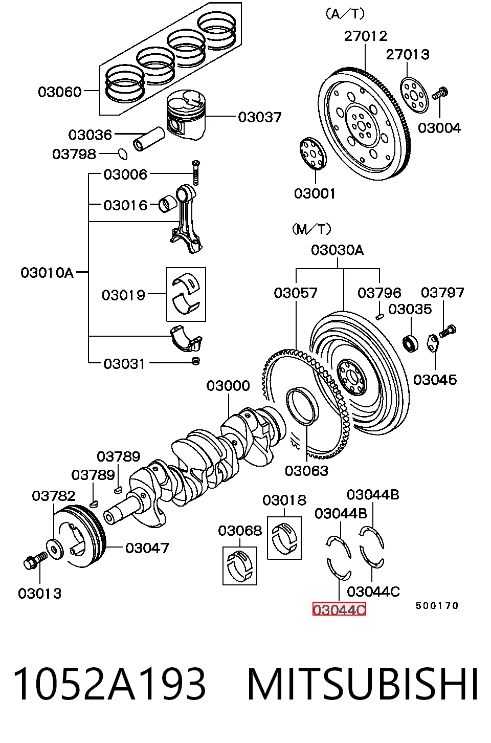 1052A193 Mitsubishi