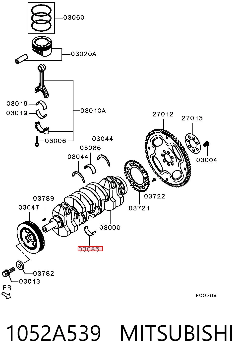 1052A539 Mitsubishi