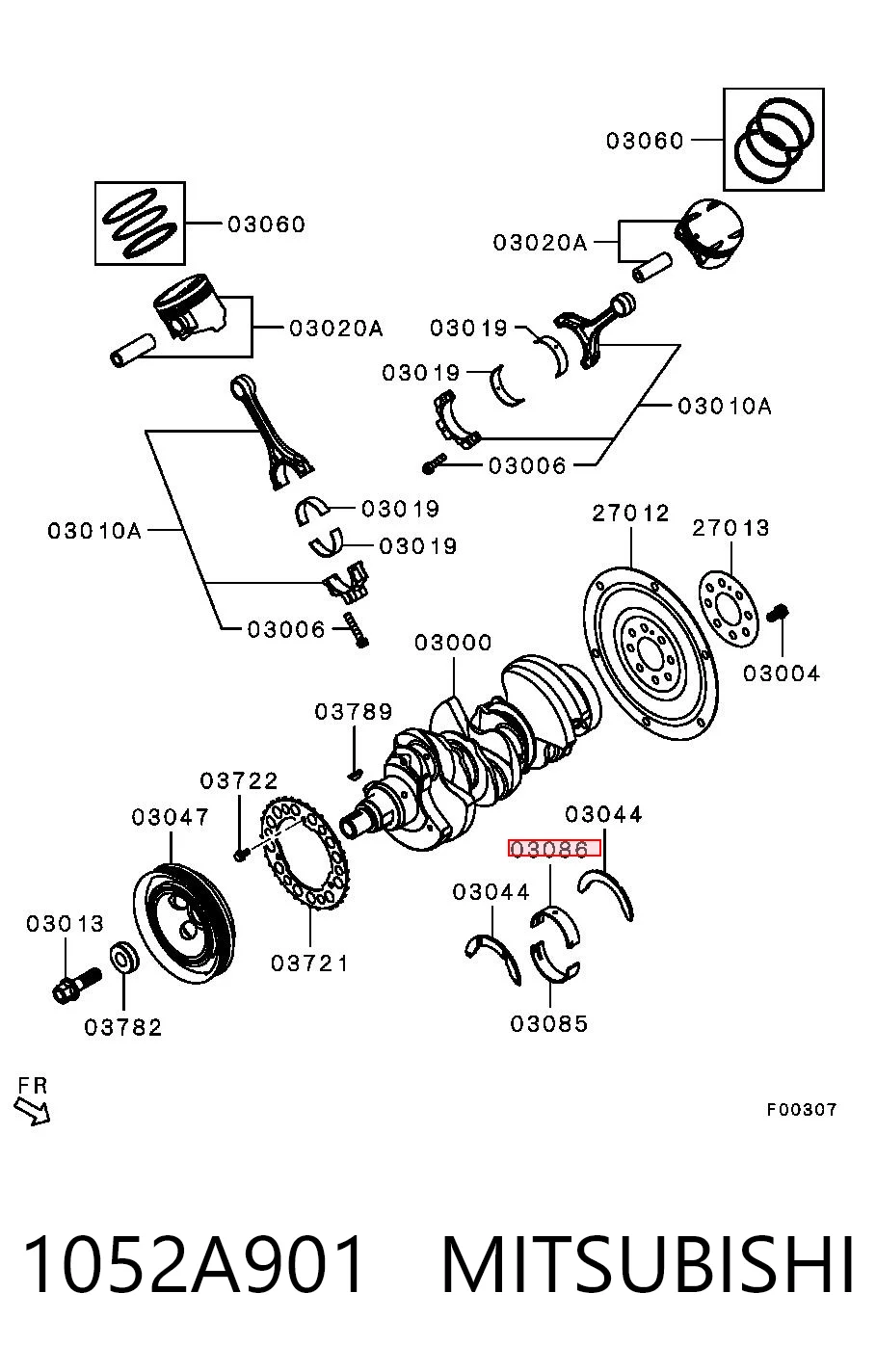 1052A901 Mitsubishi