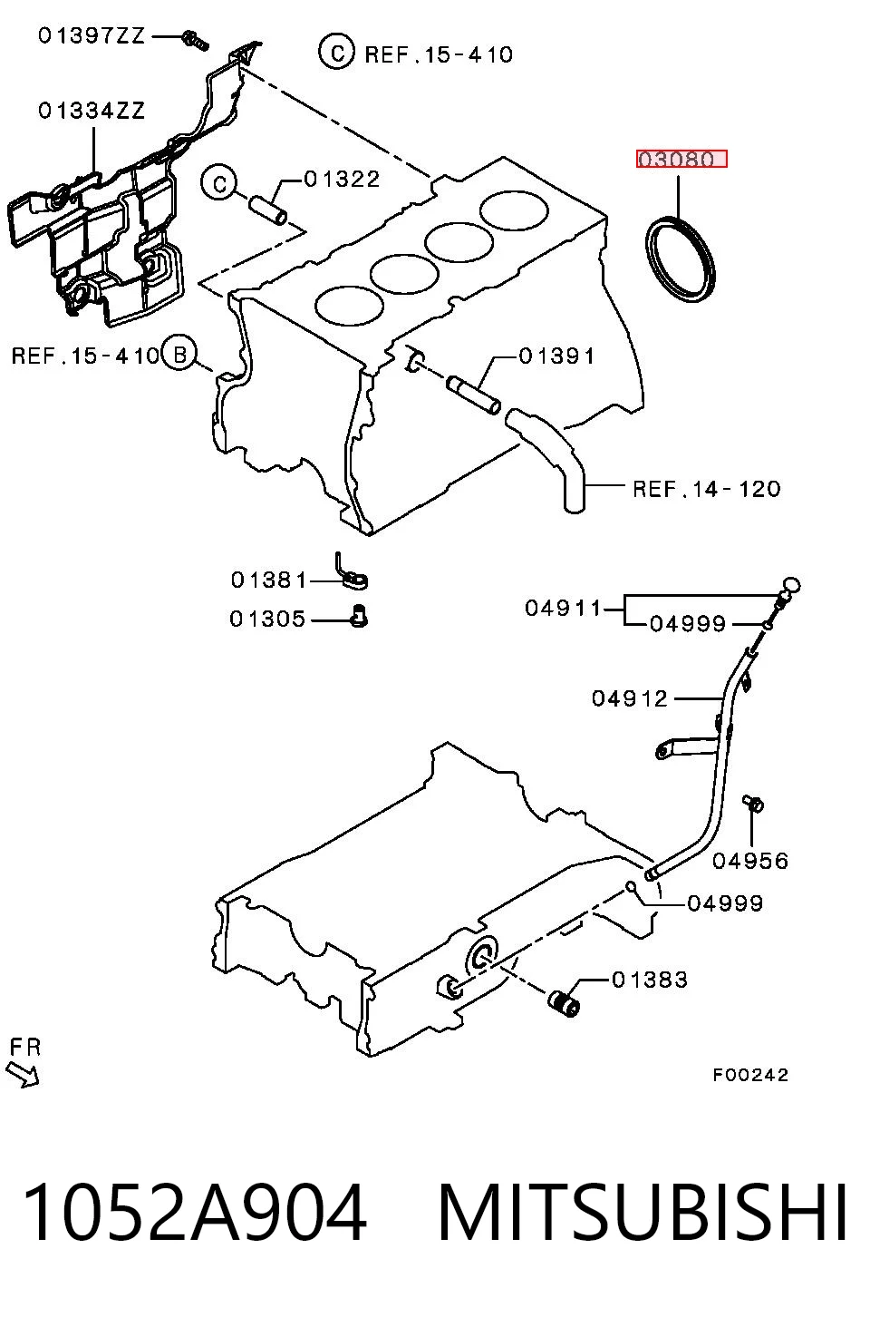 1052A904 Mitsubishi