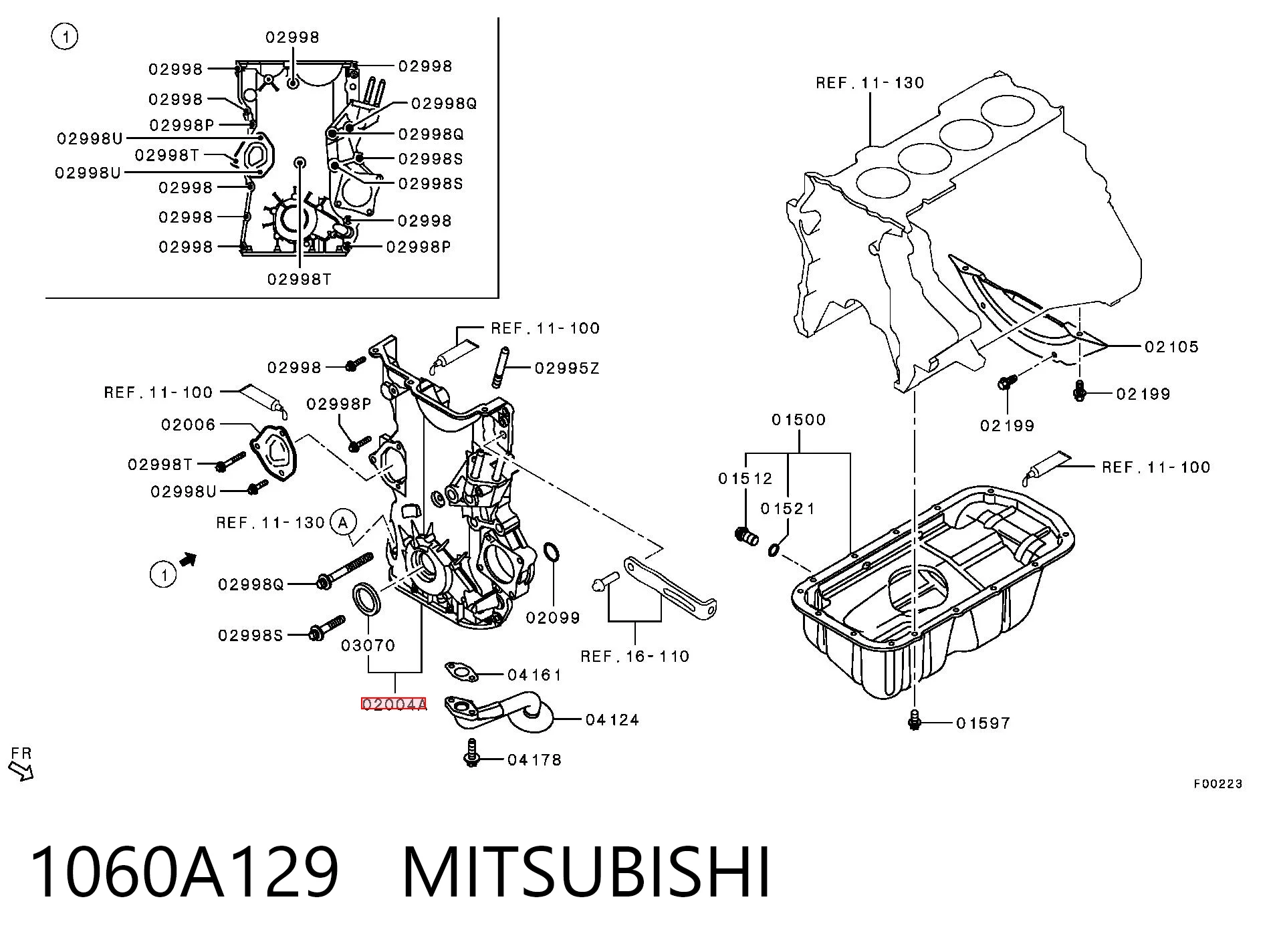 1060A129 MITSUBISHI