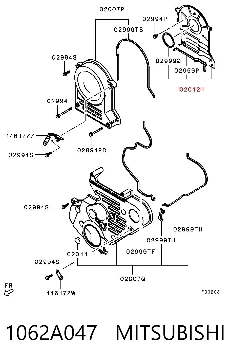 1062A047 Mitsubishi