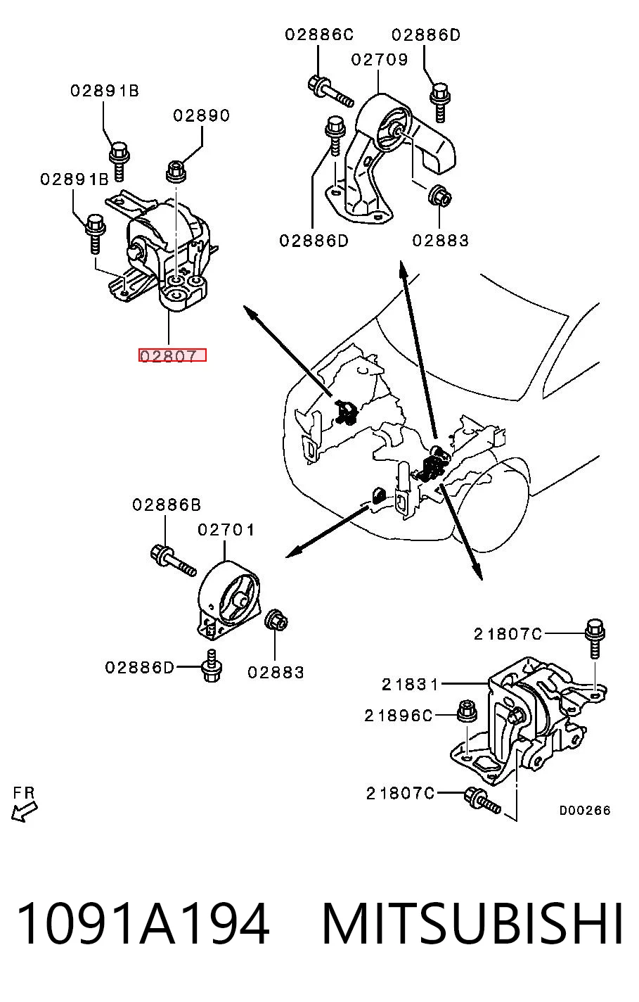 1091A194 Mitsubishi