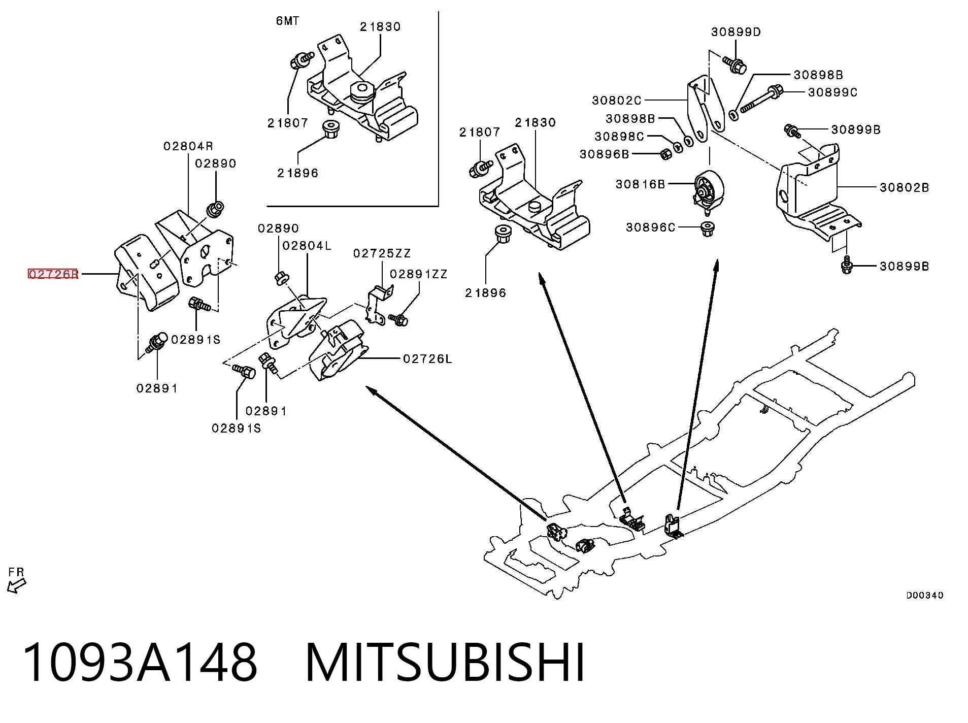 1093A148 Mitsubishi