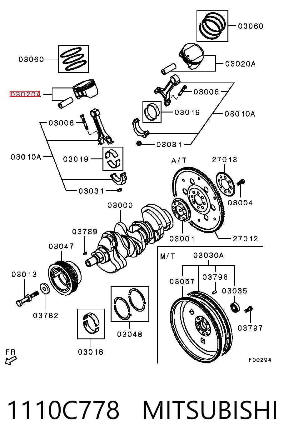 1110C778 Mitsubishi