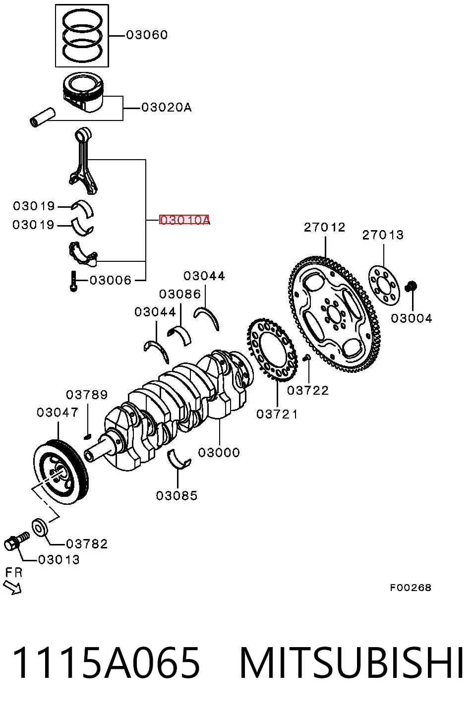 1115A065 Mitsubishi