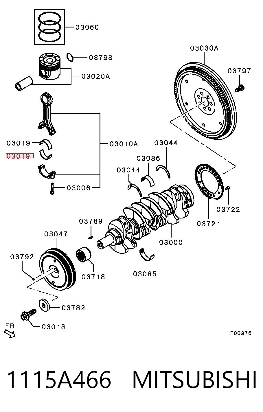 1115A466 Mitsubishi