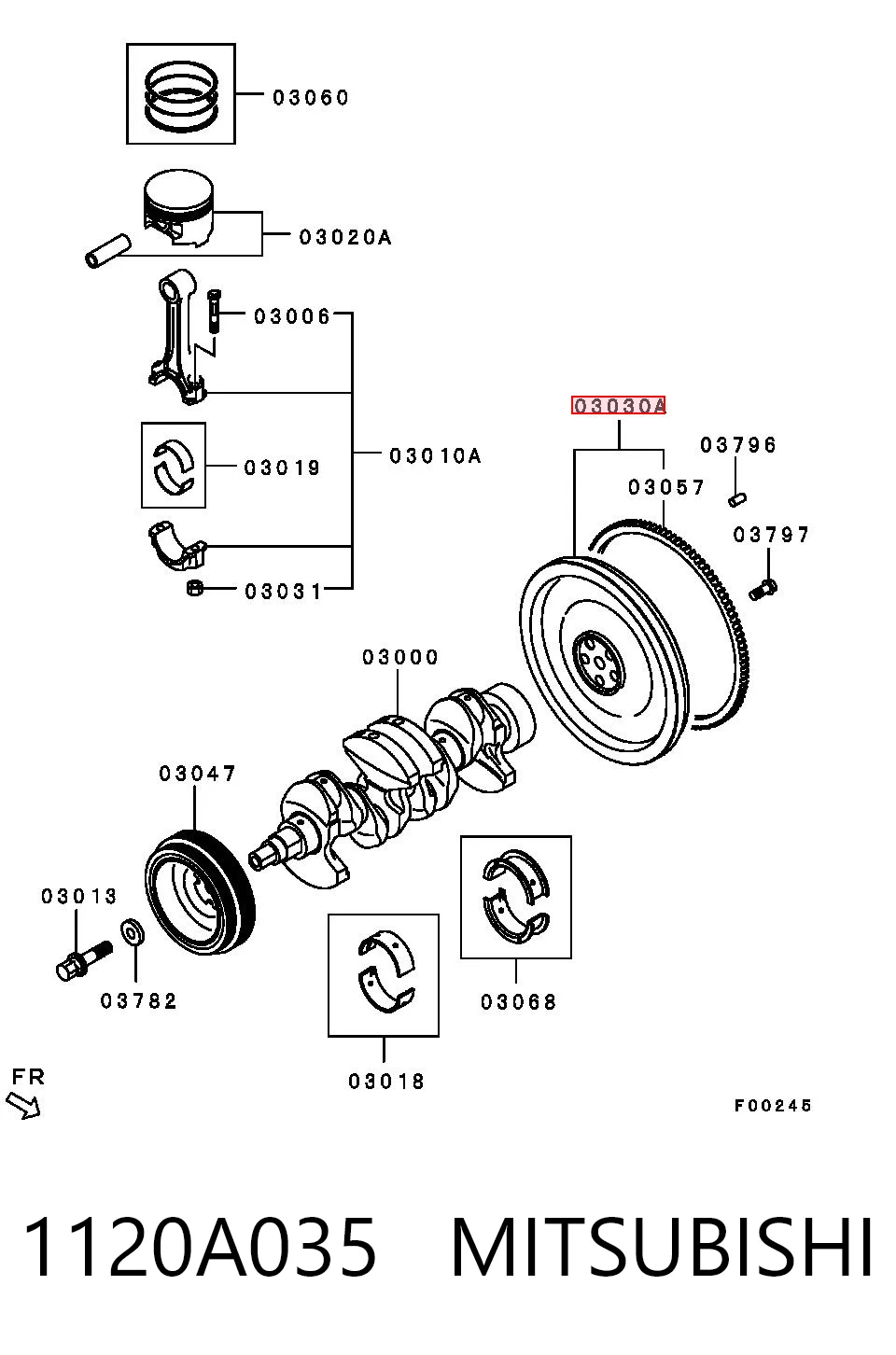 1120A035 Mitsubishi