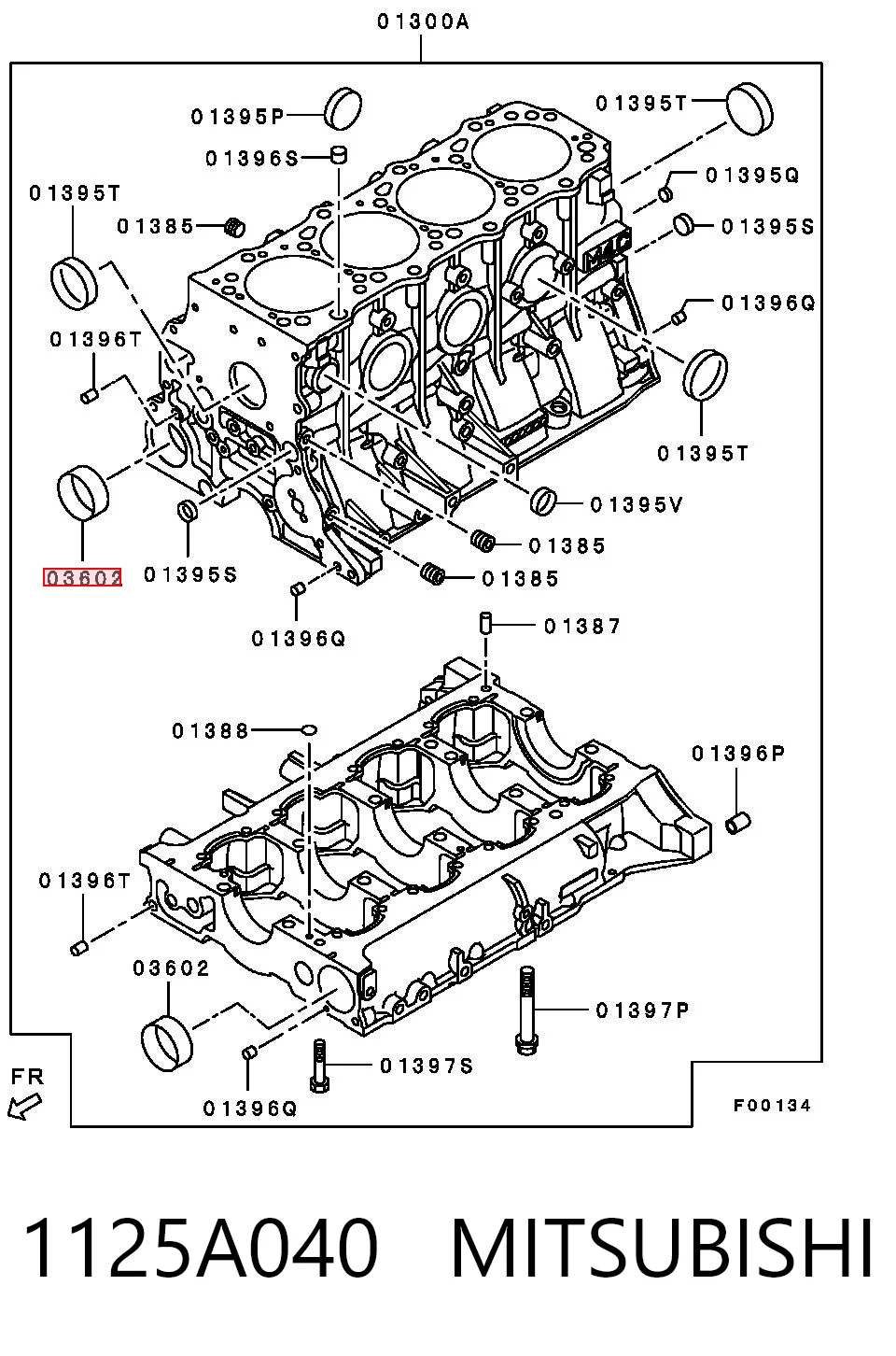 1125A040 Mitsubishi