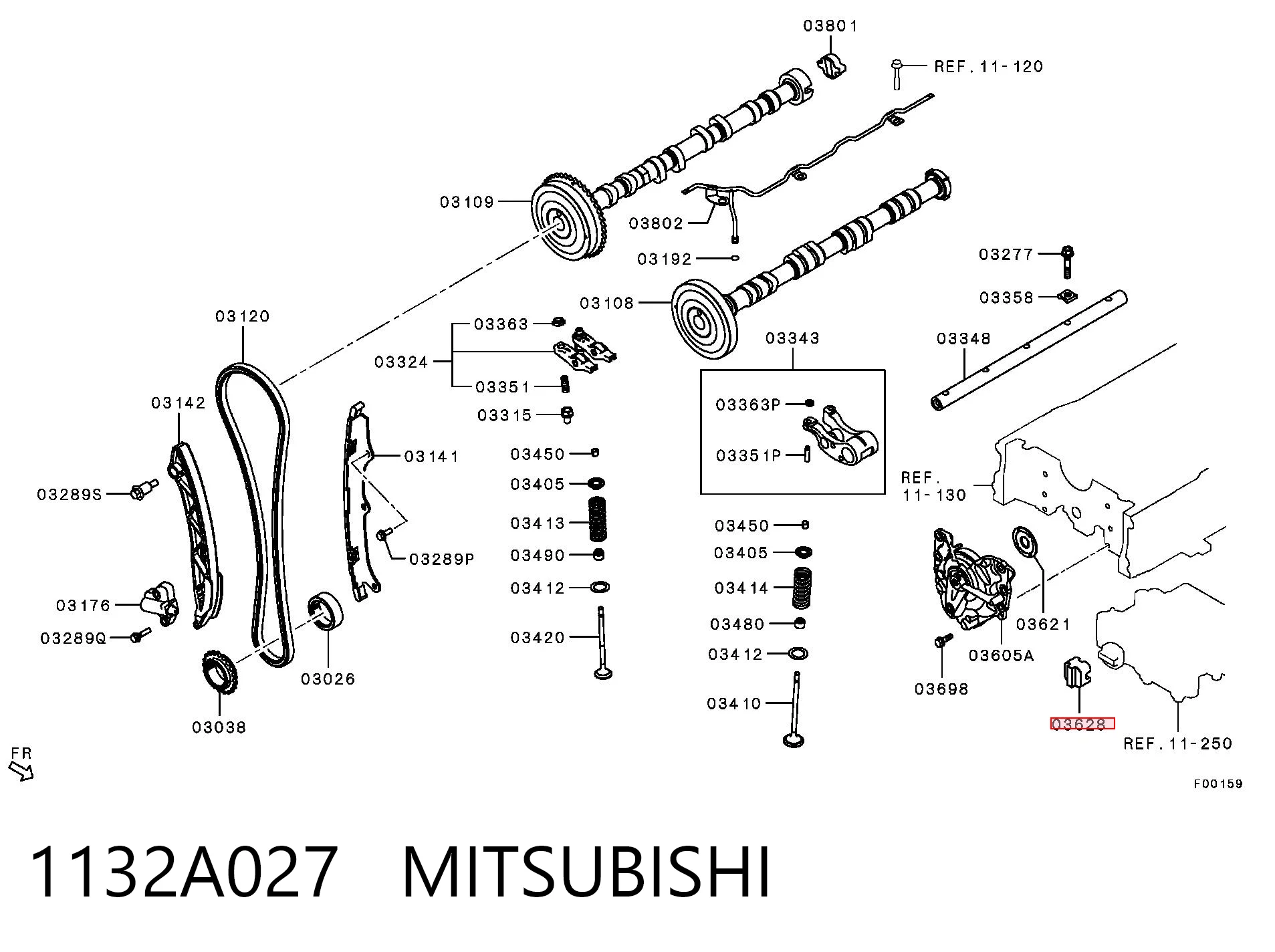 1132A027 Mitsubishi