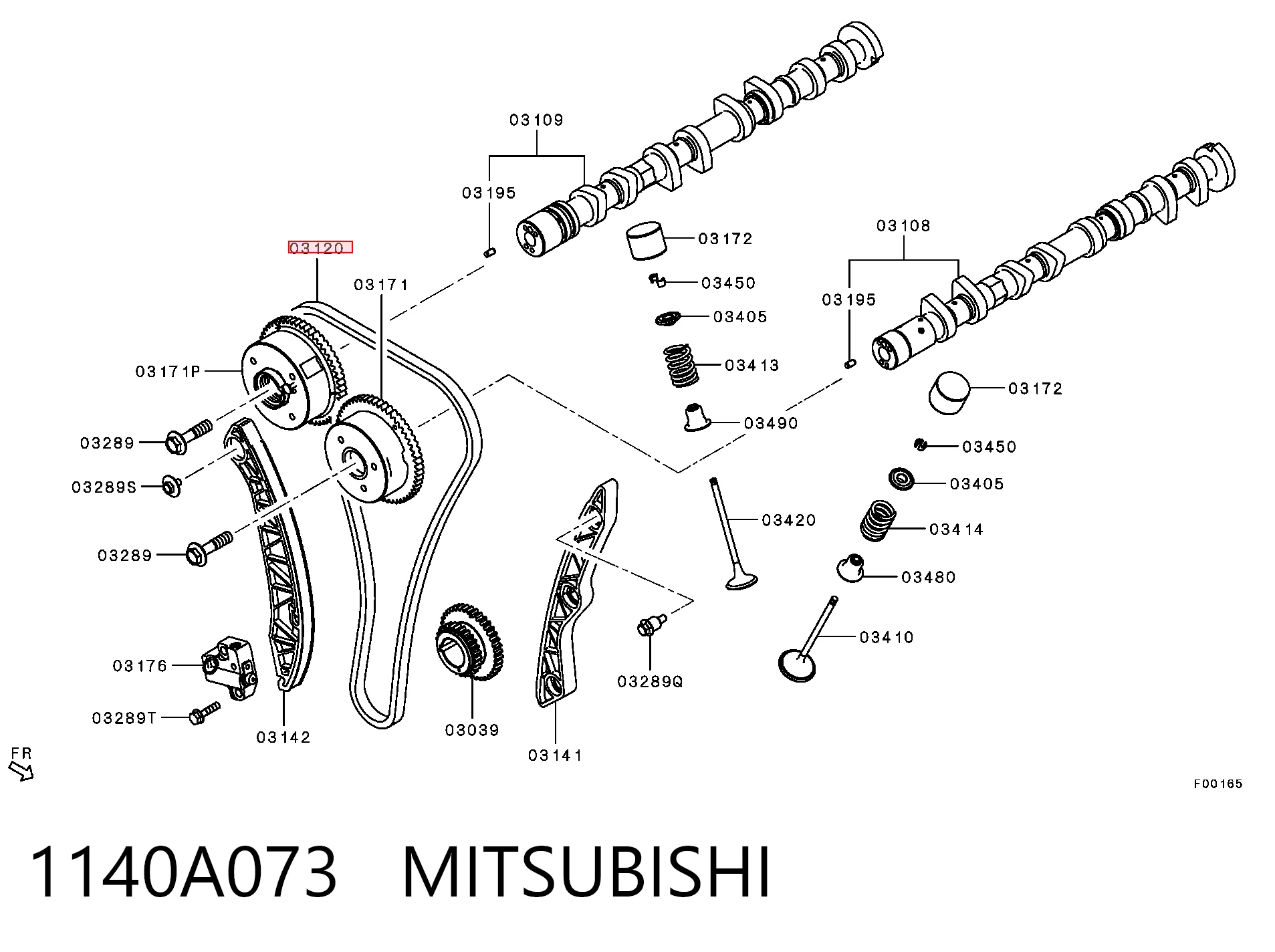 1140A073 Mitsubishi