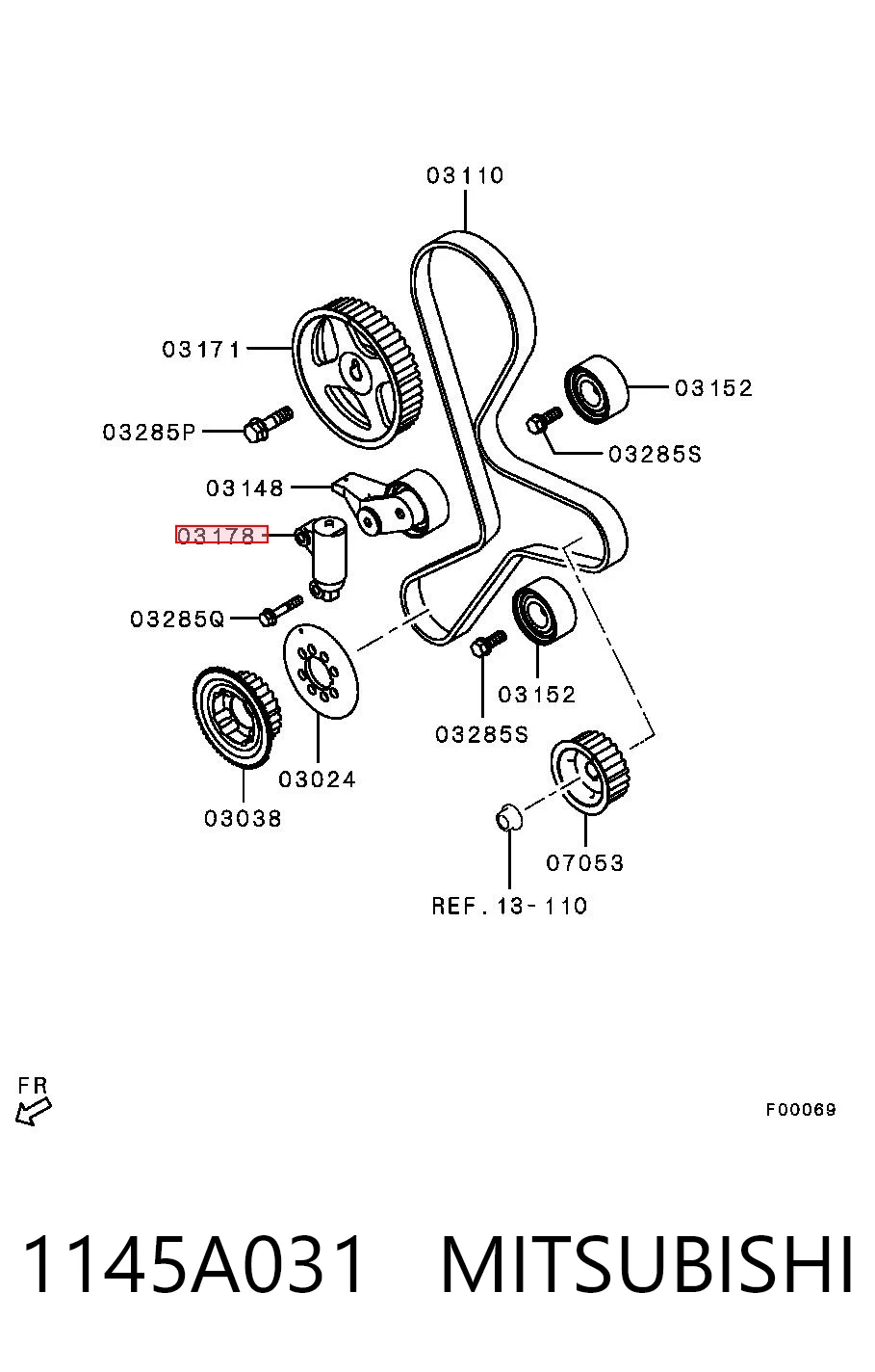 1145A031 Mitsubishi