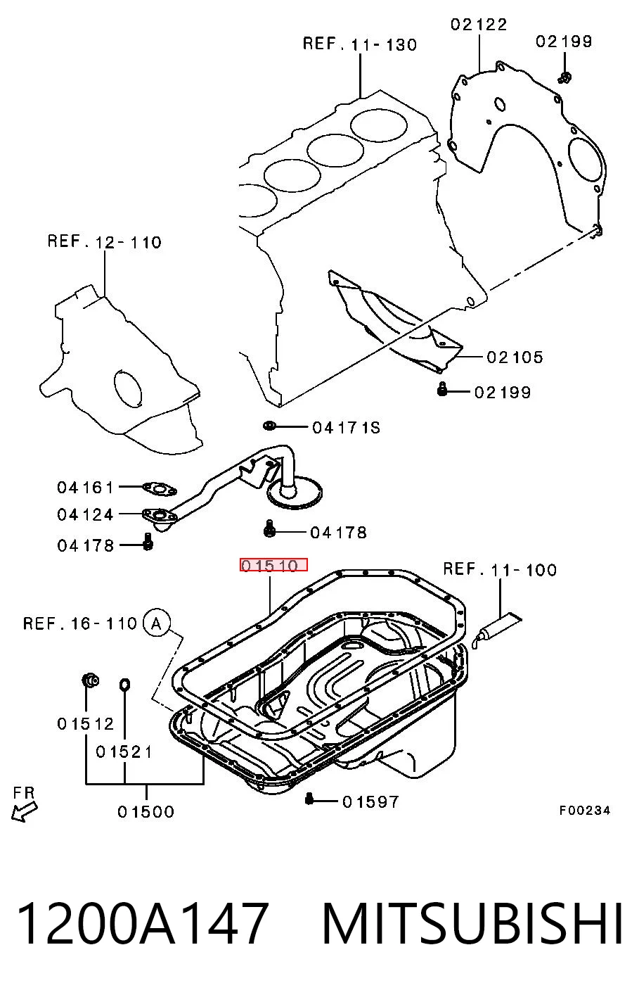 1200A147 Mitsubishi