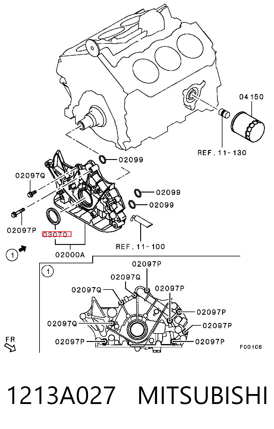 1213A027 Mitsubishi