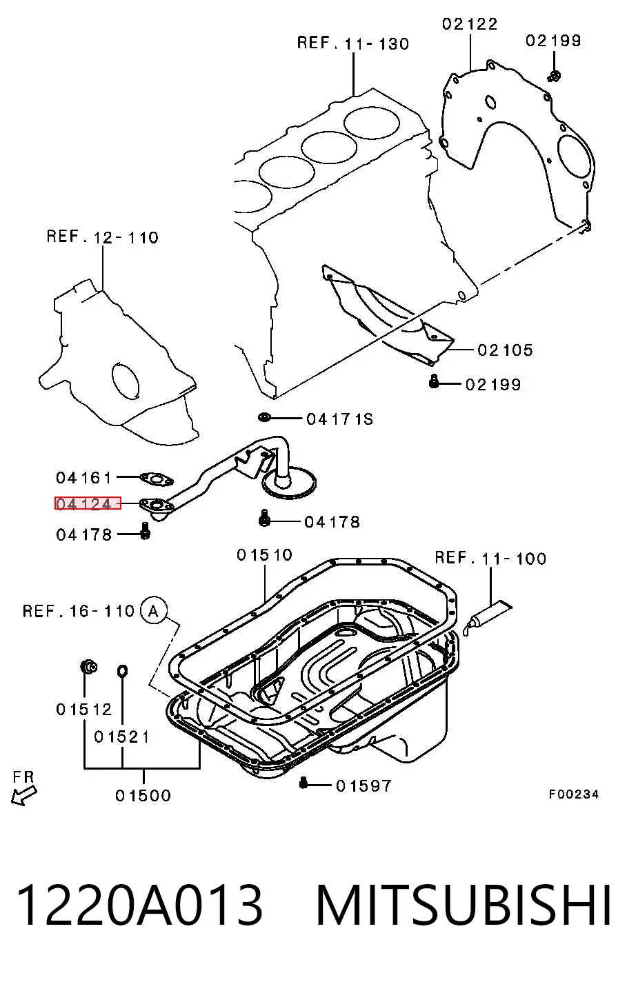 1220A013 Mitsubishi