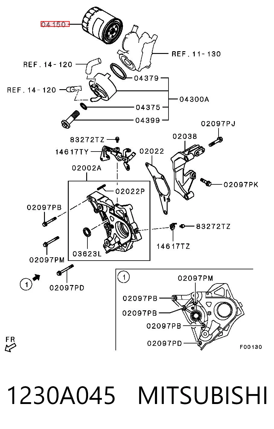1230A045 Mitsubishi