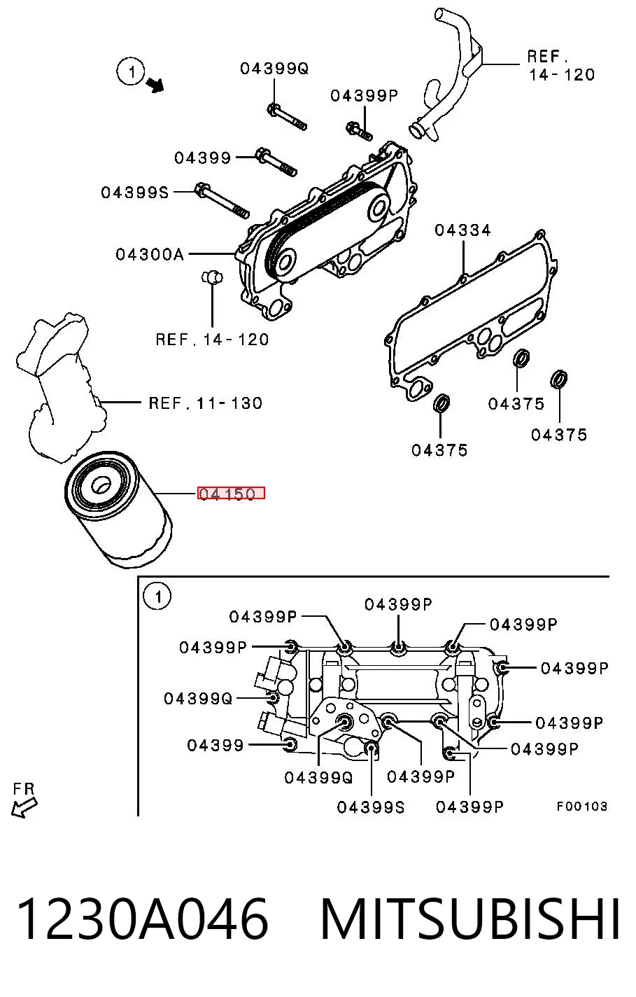 1230A046 Mitsubishi