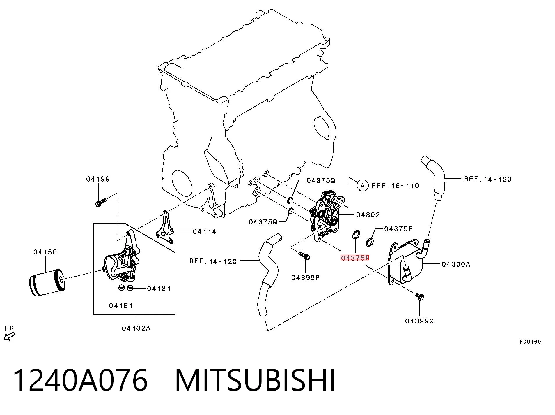 1240A076 Mitsubishi