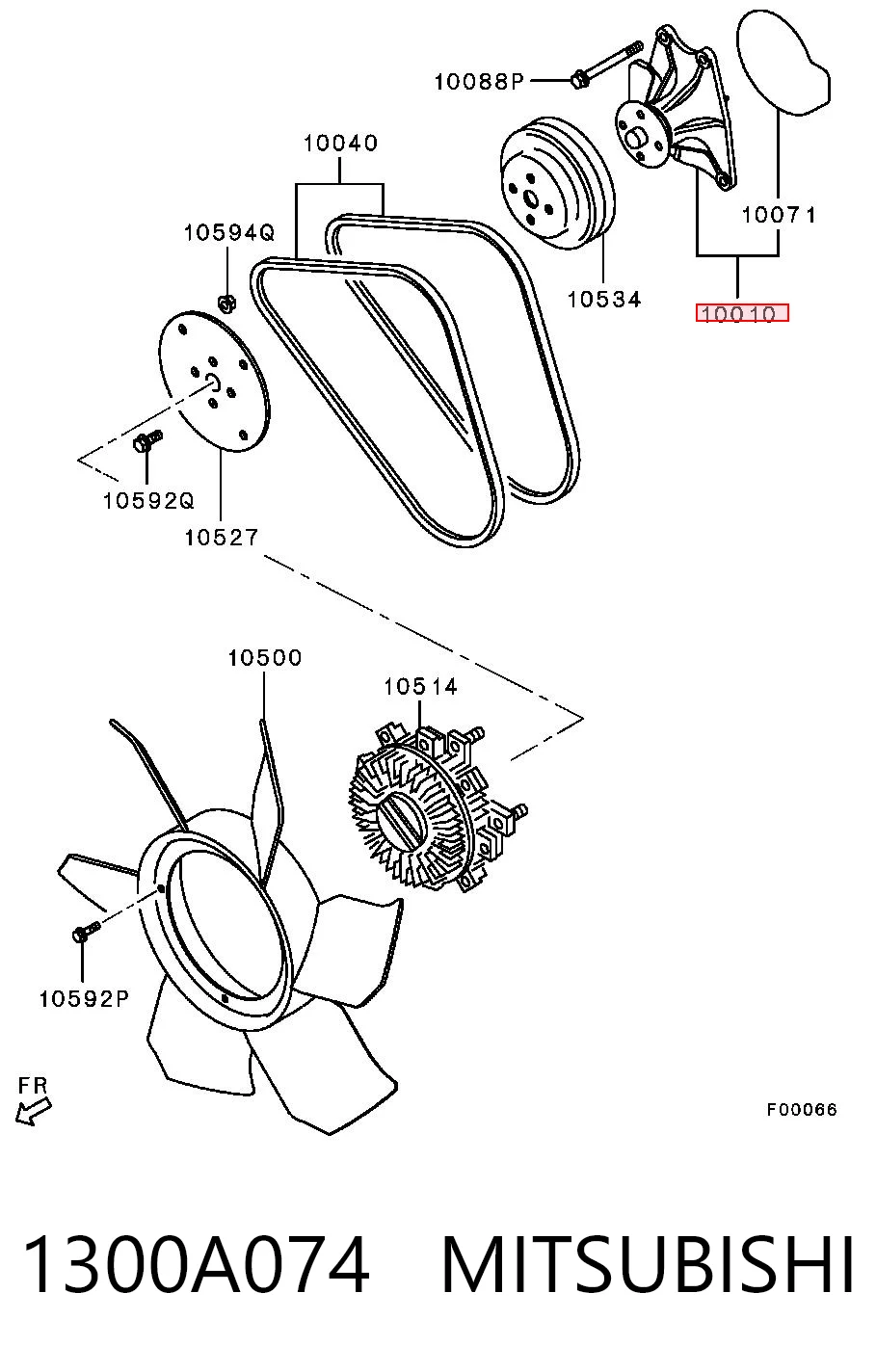 1300A074 Mitsubishi