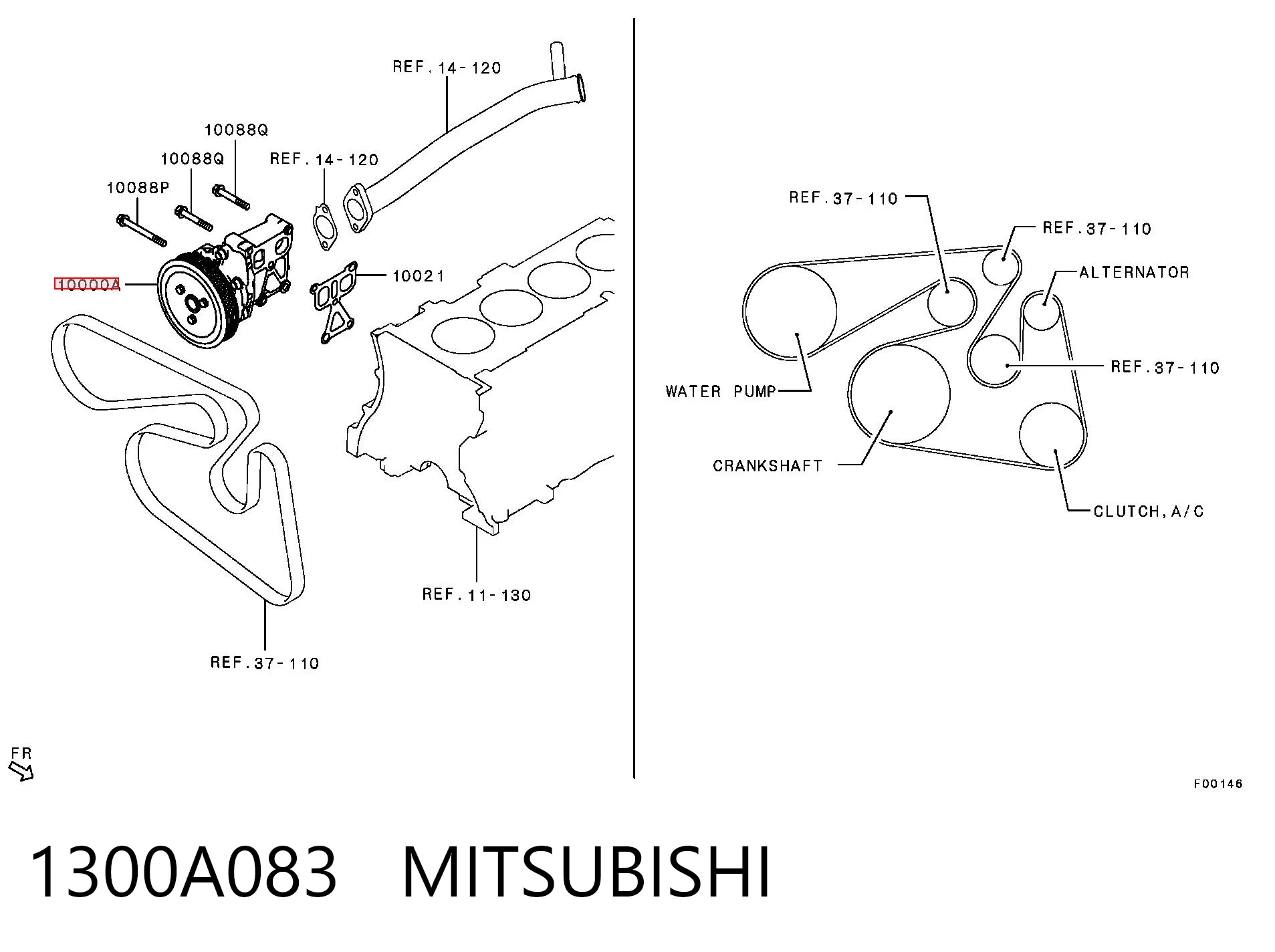 1300A083 Mitsubishi