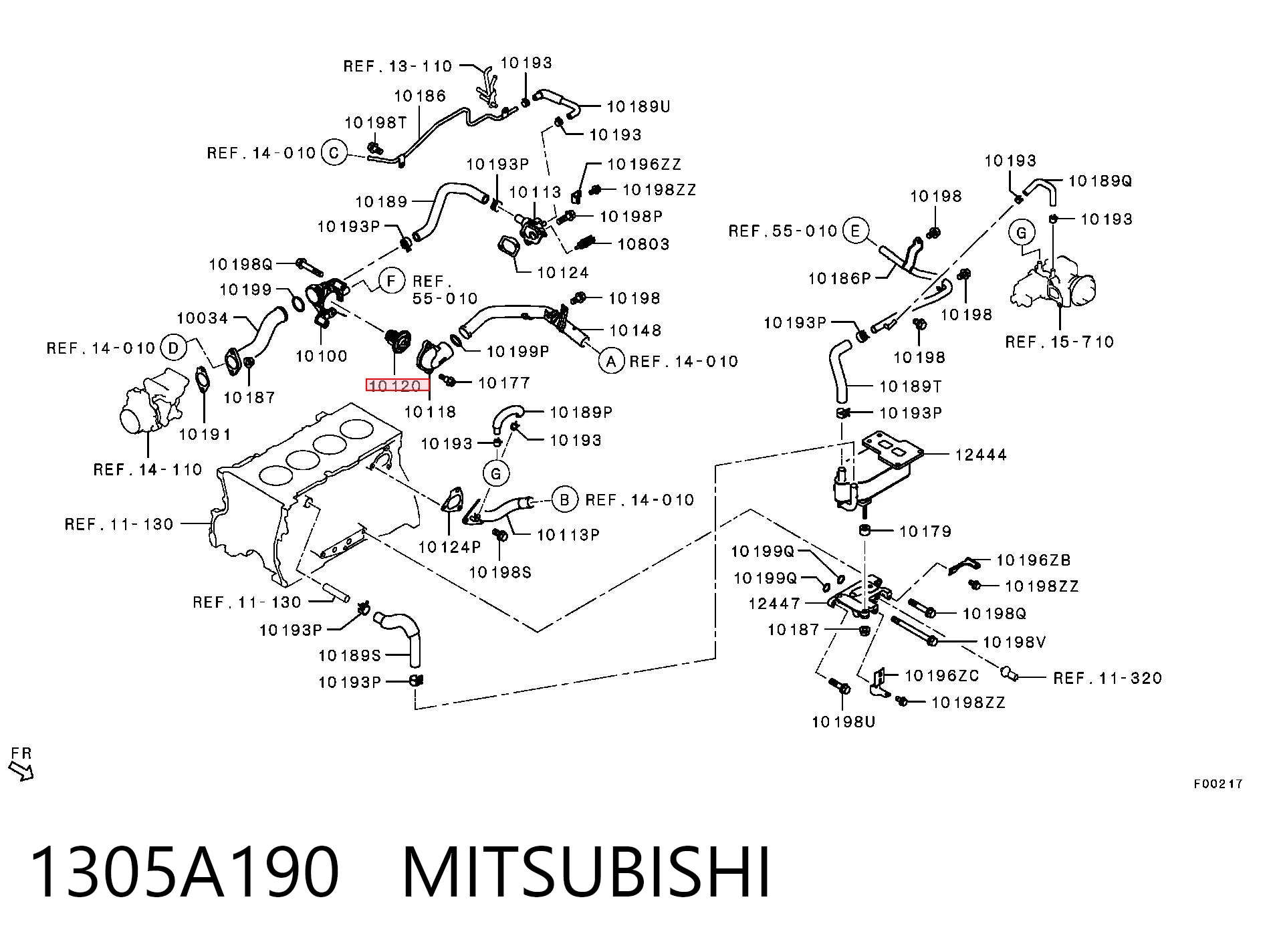 1305A190 Mitsubishi