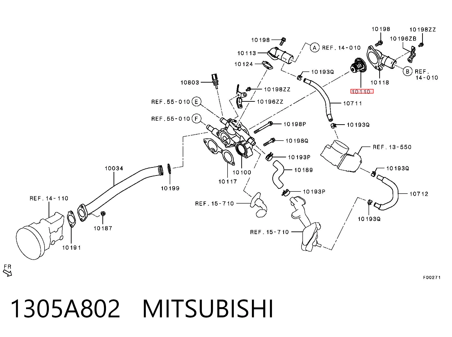 1305A802 Mitsubishi
