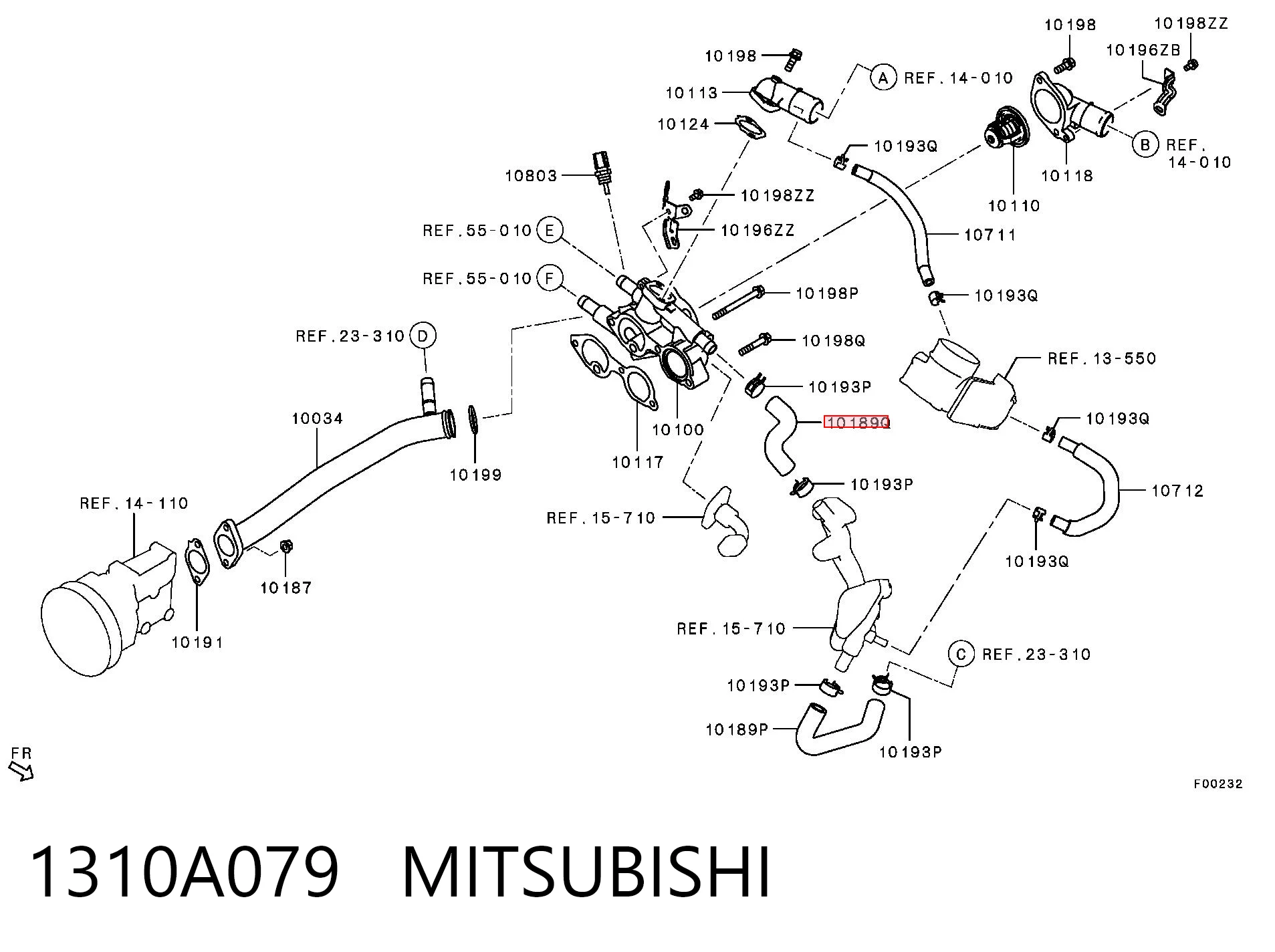 1310A079 MITSUBISHI