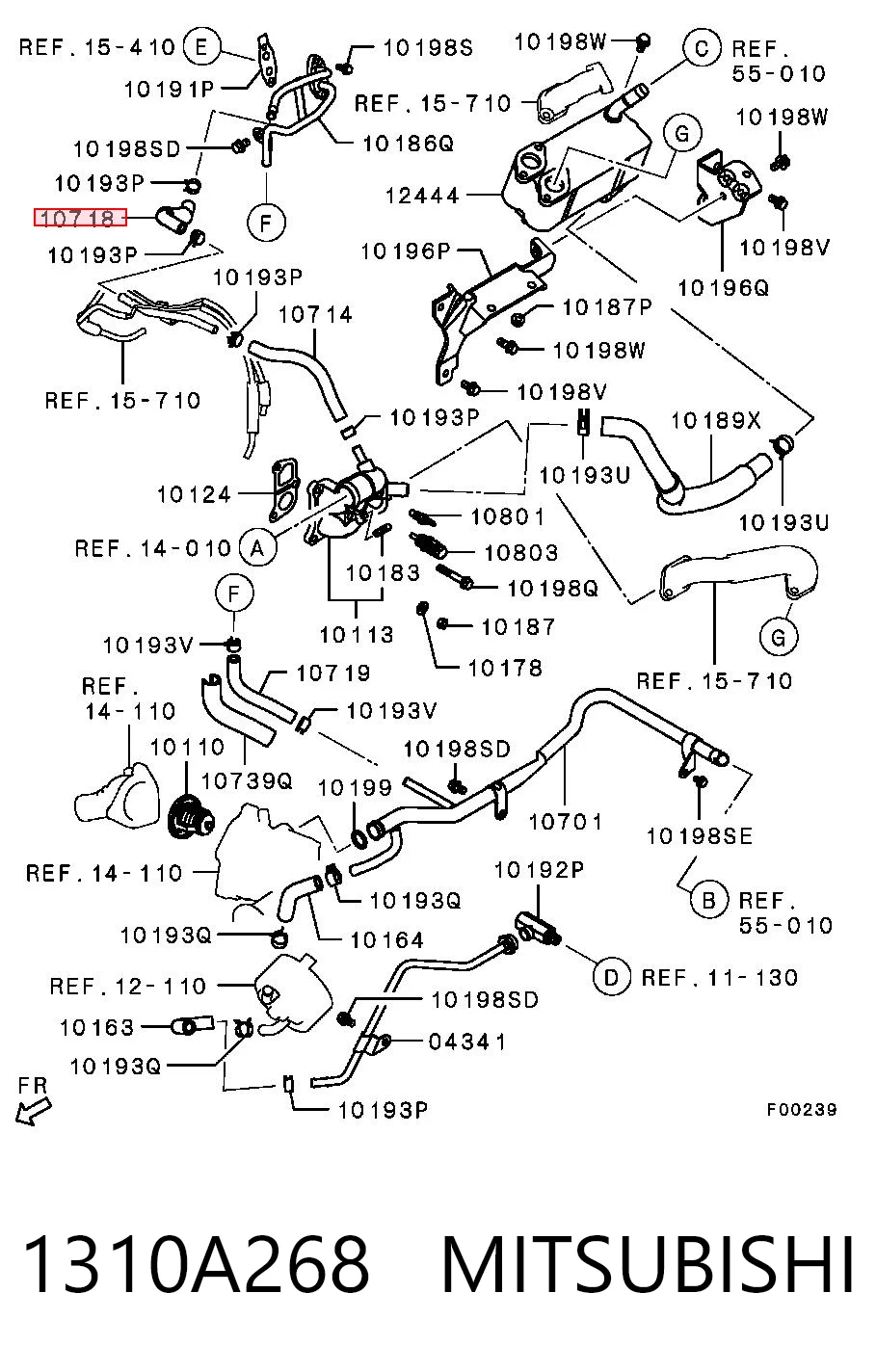 1310A268 Mitsubishi