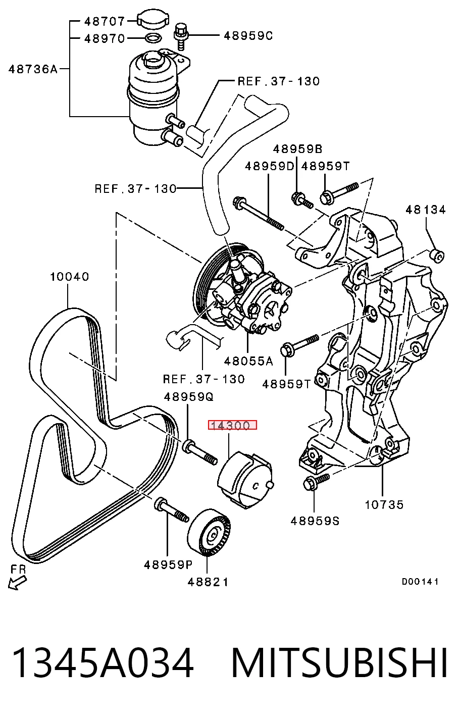 Tensor de correa poli V  Land Rover Freelander II (L359)