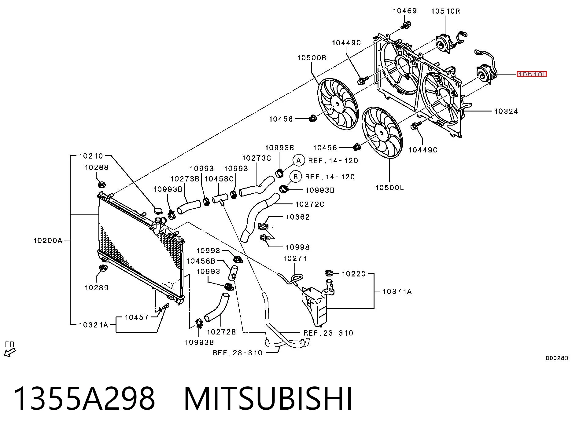 1355A298 Mitsubishi