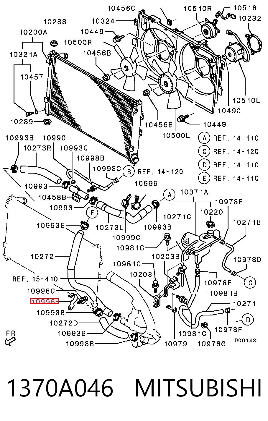 1370A046 Mitsubishi