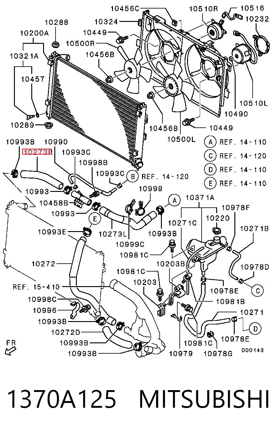 1370A125 Mitsubishi