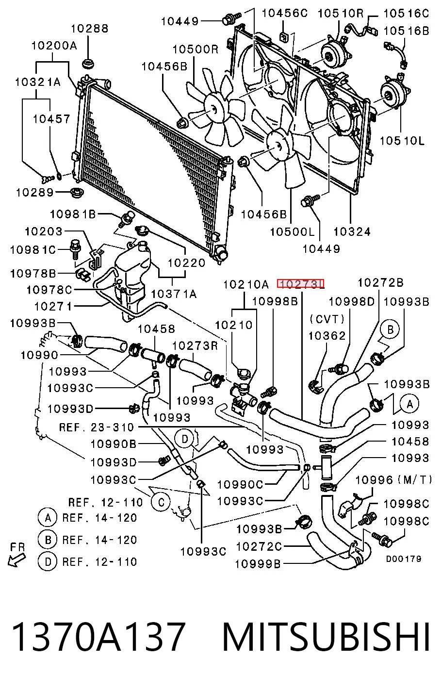 1370A137 Mitsubishi 
