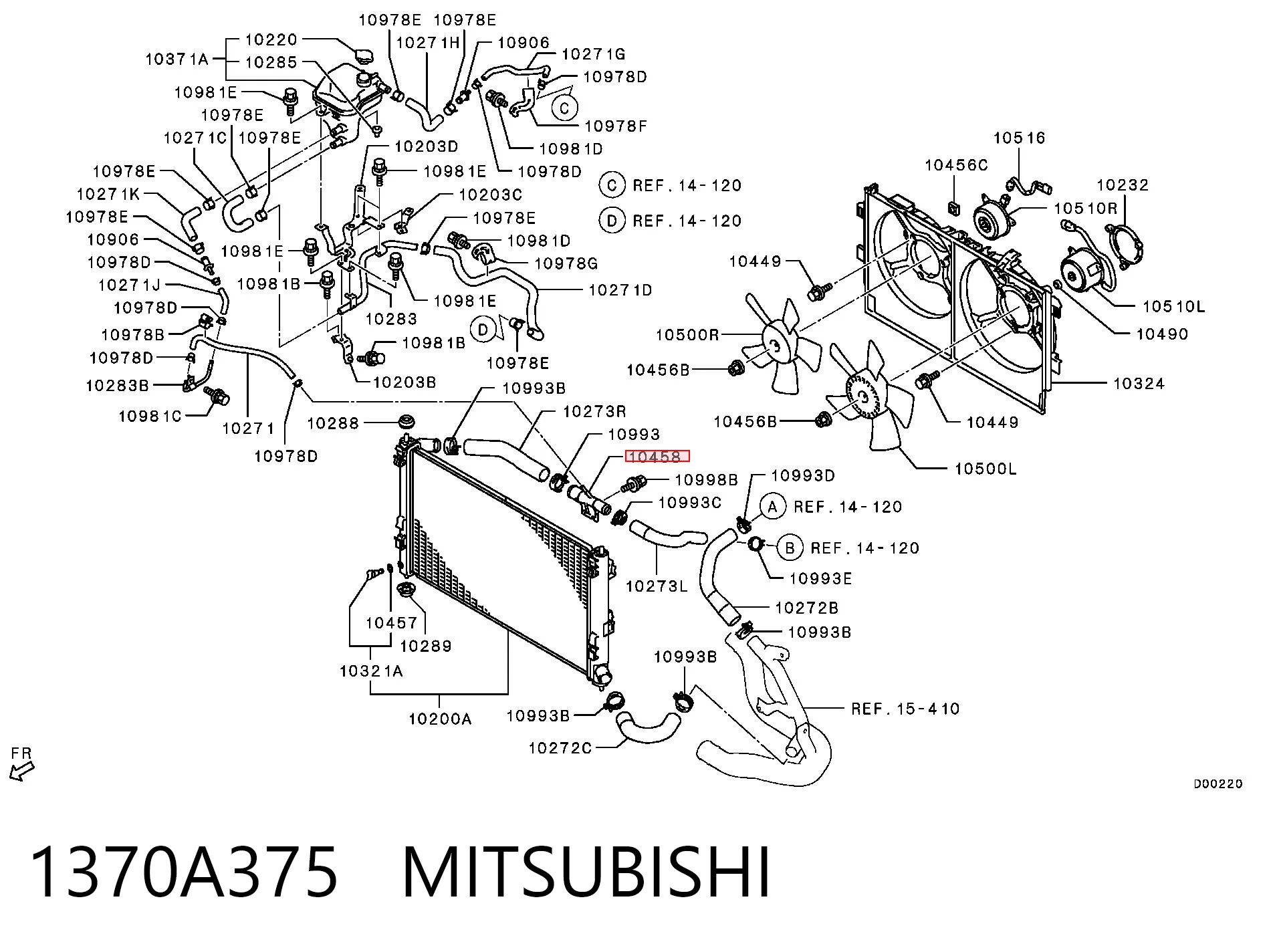 1370A375 Mitsubishi