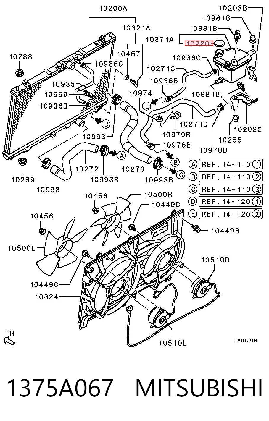 Tapón del radiador de refrigerante Suzuki Swift IV (2010-2026)