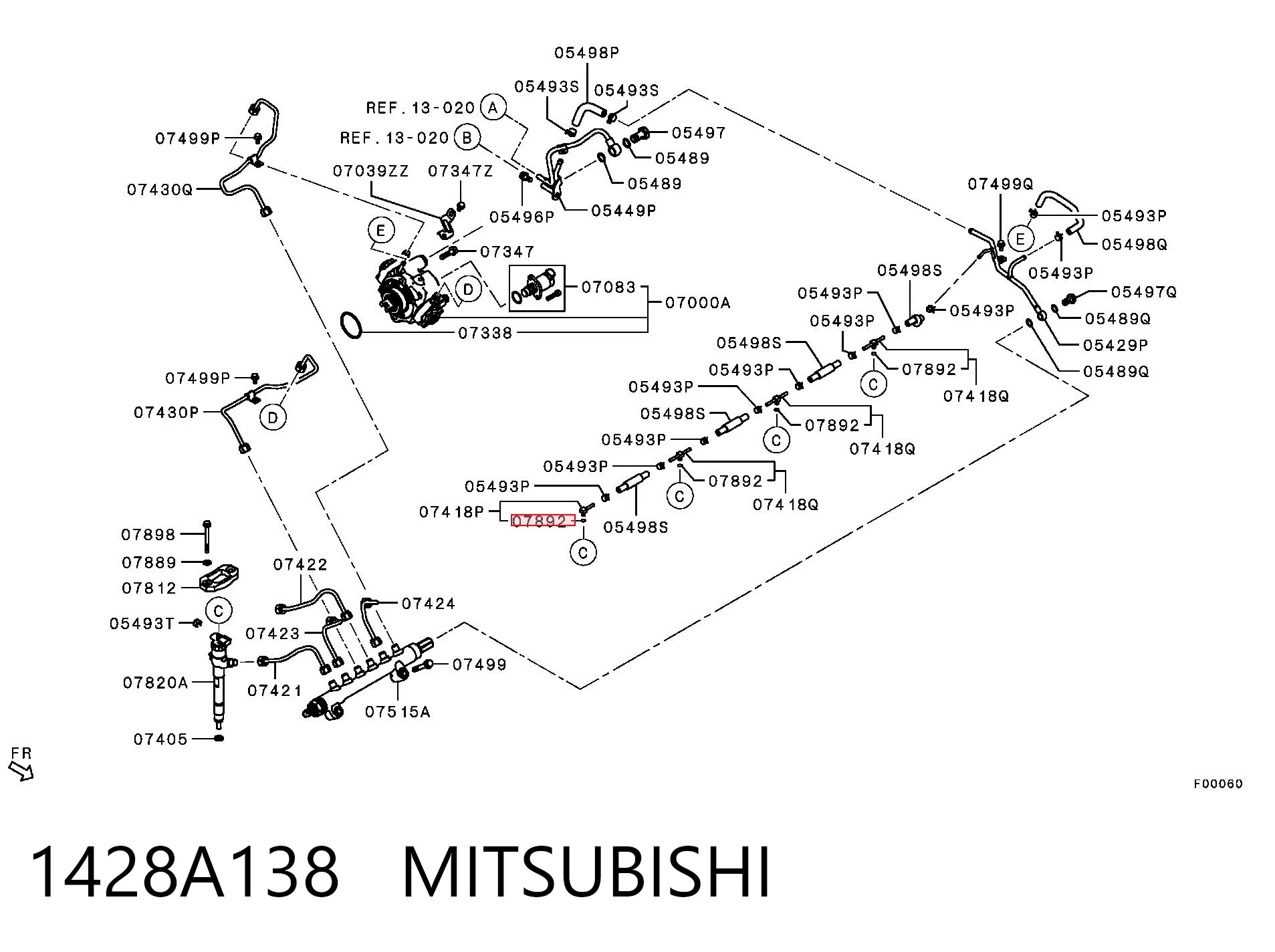 1428A138 Mitsubishi
