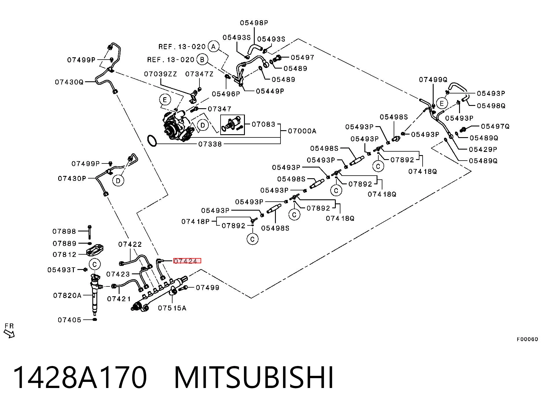 1428A170 Mitsubishi