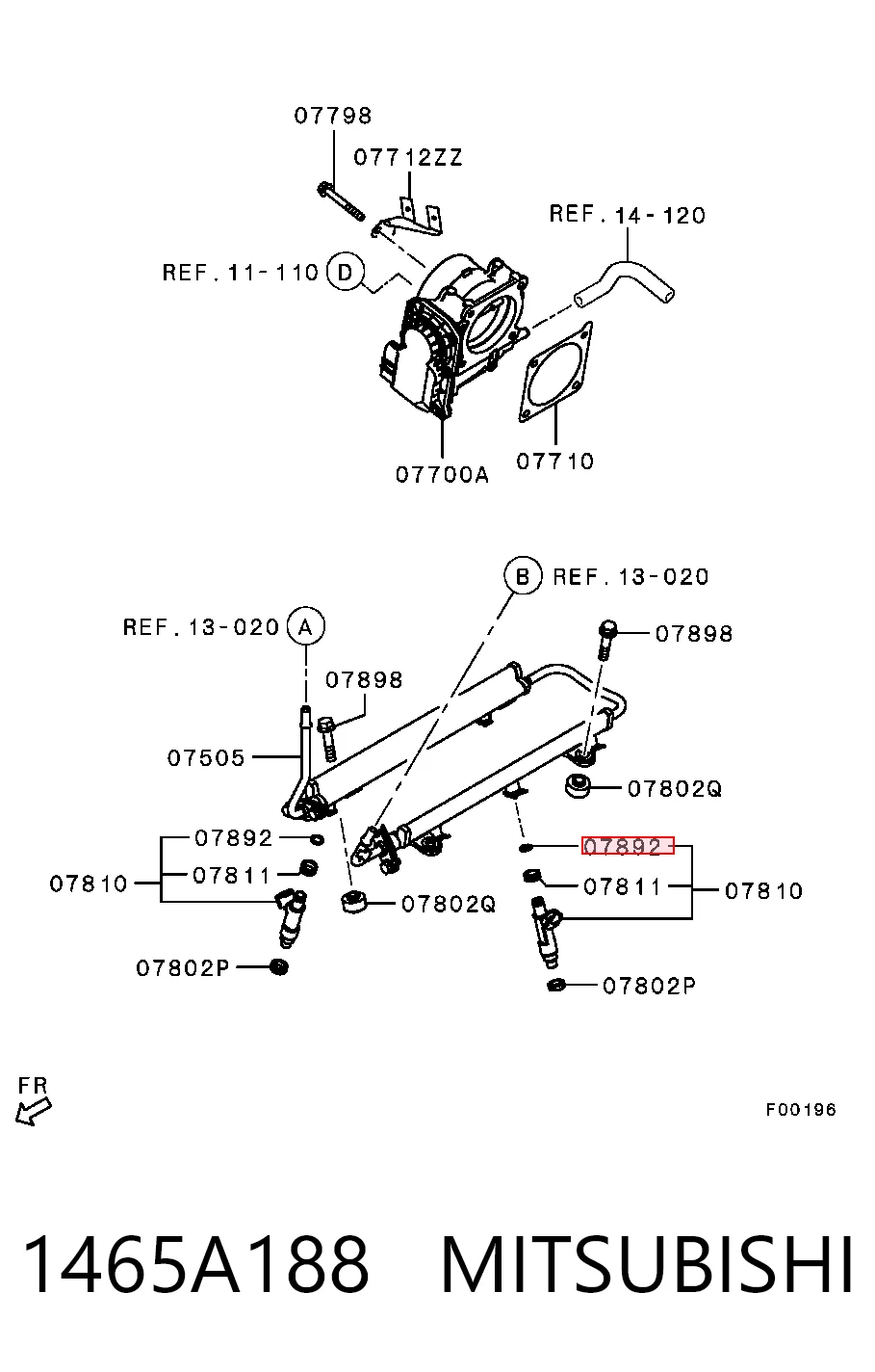 1465A188 Mitsubishi